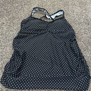 🍦NWOT Polka Dot Women's maternity swim Top